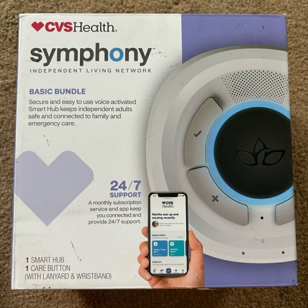 CVS Health Symphony Independent Living Network Smart Hub Care Button *New*